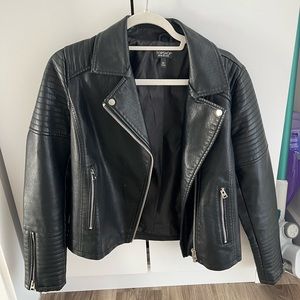 Topshop Leather Jacket